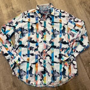 Robert Graham Long sleeve button down shirt